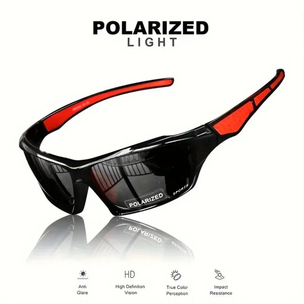 Sportliche Designer-Sonnenbrille mit UV400 & Polarisierung – Unisex