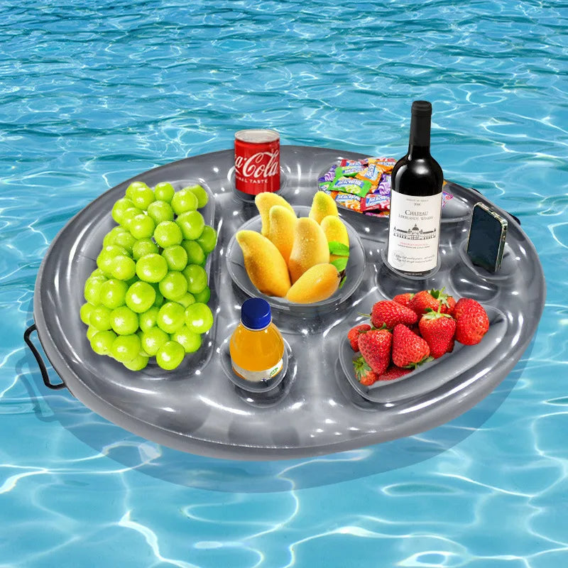 Aufblasbare Eisbar – Kühlendes Food-Tray für Pool & Party